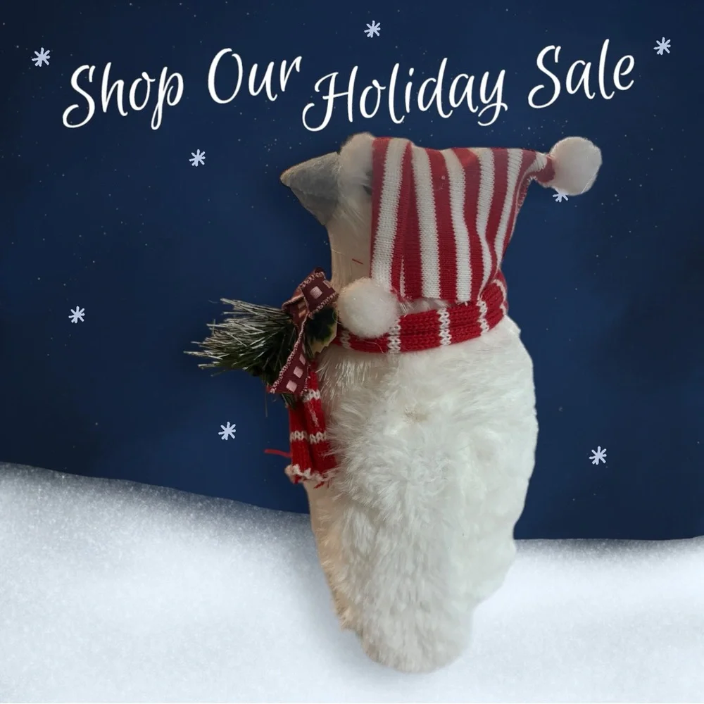 Bloom Festive Penguin with Red‎ and White Scarf